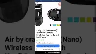 Air by Crazybaby Nano bluetooth