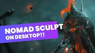 Nomad Sculpt is out on PC/Mac!