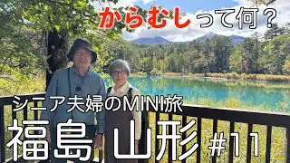 五色沼でクマに怯え　大内宿　からむしの秘密を探る