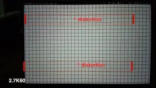 Lens Distortion on DJI Mini 2 2.7K60