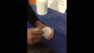 Super-Krete S-1300 Pene-Krete Reaction