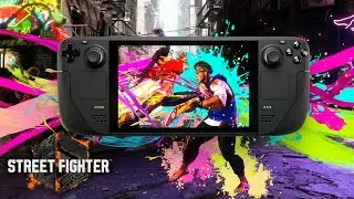 Street Fighter 6 on Steam Deck (Demo)