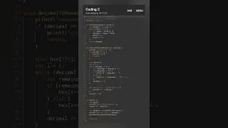 Octal to Hexadecimal & Decimal Code Converter in C-Programming 
