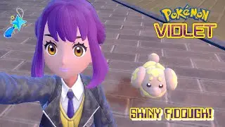 ✨Pok&eacute;mon Violet: SHINY FIDOUGH VIA FAIRY SANDWICH BOOST!✨