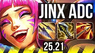 JINX & Leona vs CAITLYN & Zoe (ADC) | Quadra, Legendary, 20/3/5 | EUW Master | 25.21