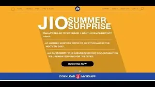 Jio Summer Surprise offer, Last date 9th or 10th April, Best recharge option for you (Explained).
