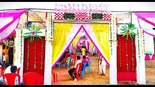 mini tent 🎪 decoration design in small place,2023, #low budget #weadding #event #dj