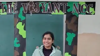Event ki taiyari done #NCC 