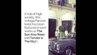 Say bonjour to the Ritz Paris