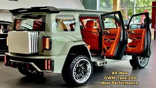 Совершенно новая модель 2026 года! Премиальный GWM Tank 300 AWD | Ультрароскошный внедорожный инт...