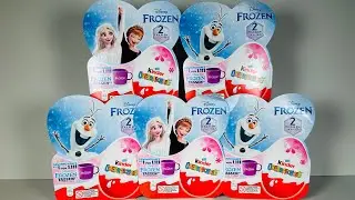 Kinder Surprise FROZEN 25/26 4packs. Киндер Сюрприз Холодное Сердце 2025/2026.Ü Ei Eiskönigin 25