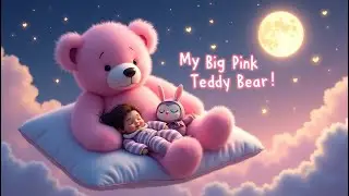 🌟 My Big Pink Teddy Bear 🧸💖 | A Cozy & Heartwarming Kids Poem!