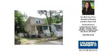 56 Royal Pl, Akron, OH Presented by Cynthia Simpson.