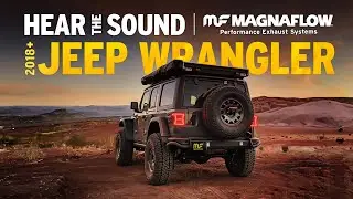 2018 - 2023 Jeep Wrangler L4/V6 Exhaust Sound Clip | MagnaFlow Overland Series #19620