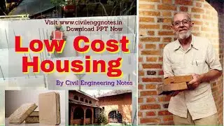 Low Cost Housing by www.civilenggnotes.com