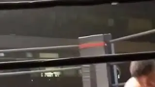 Vaso Bakočević toy's with former UFC lightweight contender Hermes Franca before he KO's him