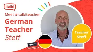 Learn German With Experienced Native Teacher Steff on italki