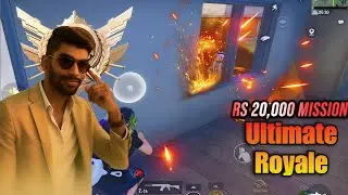 BIG MISSION By MUNNAZ BRO RS 20,000 ULTIMATE ROYALE TOP 500 PUSH #blacktamilan
