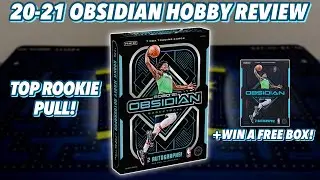 TOP ROOKIE PULL! +WIN A FREE BOX! | 2020-21 Panini Obsidian Basketball Hobby Box Review