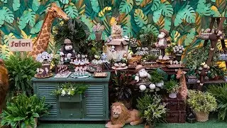 Festa com tema Safari #safaritheme