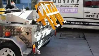 Custom Bin Cleaning Trailer