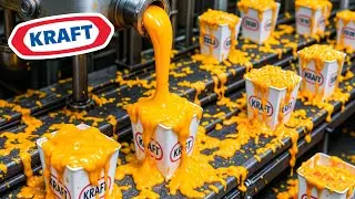 How Kraft Produces Tons of Cheese | Cheese Production Process