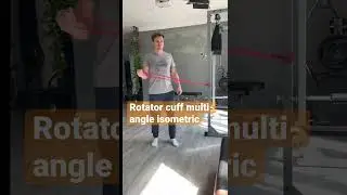 Rotator cuff multi angle isometric