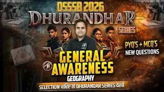 DSSSB 2026 : General Awareness PYQ&rsquo;s + MCQ&rsquo;s Questions | DHURANDHAR SERIES Class-7 | Adhyayan Mantra