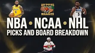 🔥 NBA, NCAA & NHL Picks Across the Board | Cess Talks Bets 💰🏀🏒📈