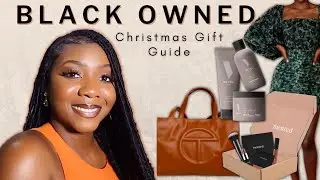 BLACK OWNED CHRISTMAS GIFT GUIDE | SUPPORT BLACK BUSINESSES