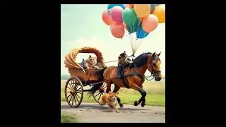 These Cats Just Took The Most MAGICAL Carriage Ride Ever!