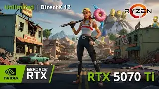 RTX 5070 Ti + Ryzen 7 7800X3D = Ultimate Directx 12!