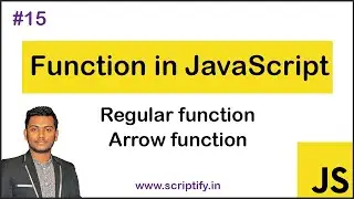 Function in JavaScript-part 1 | #15 | JavaScript tutorial in Bangla