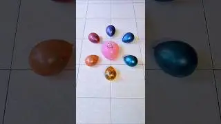 Balloon Water Pop Satisfying Color Mixing