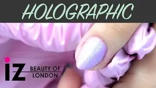 HOW TO APPLY HOLOGRAPHIC - Rainbow Daze from iZ Beauty