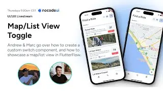 Live Build Map App in FlutterFlow