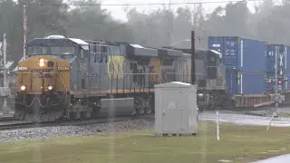 CSX 5442 leads I137-05 at Folkston Winterwatch 12/6/25