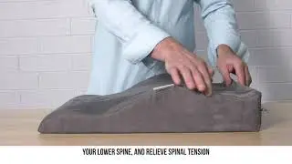 Total Spinal Support - Full Size Back & Spine Support Chair Cushion
