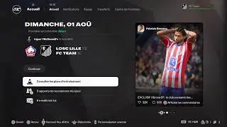 🔴Live FC Team l'arriv&eacute;e en LDC??? FC25