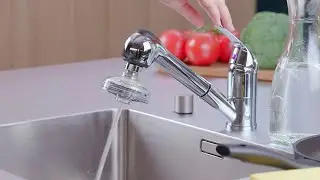 💧DrinkPure Wasserfilter💧 Auch f&uuml;r K&uuml;chenbrausen geeignet (in Action)