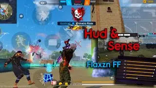 Flaxzn FF Sense + HUD ⚙️ | Free Fire 2024 💯
