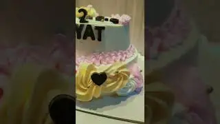 2 tiyar cake desgain 😍