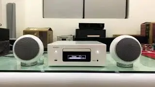 Denon N10 gh&eacute;p loa Elipson Planet-M