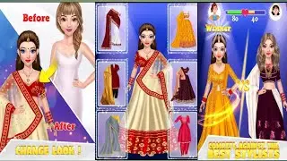 Indian Wedding Makeup Game - Indian Event and Traditional Makeover - New Indian Makeup Dressup Game