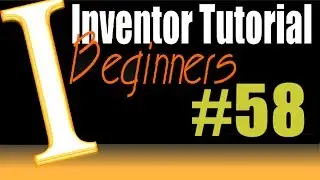58 AutoDesk Inventor Tutorial: Face Move, Free Move