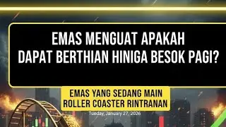 EMAS TERBANG LAGI! SORE INI TERBANG LAGI  TAPI WASPADA PASAR AMERIKA RUSAK SUASANA!