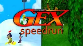Gex 3: Deep Cover Gecko Speedrun - Race to 5 Remotes - CrystalFissure vs CrashBandiSpyro12