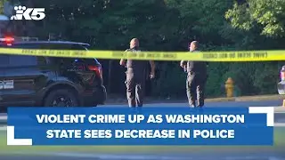 Violent crime up as Washington state sees decrease in police officers: 2021 crime report