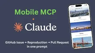 Mobile MCP + Claude Code: single prompt automatic bug fix in existing codebase