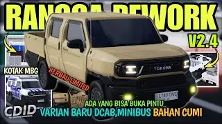 REVIEW MOBIL BARU REWORK HILUX RANGGA OTW CDID UPDATE V2.4, BISA BUKA PINTU!? | CDID Roblox Part 13